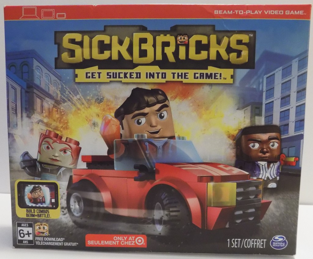 Sick Bricks Jack Justice Team Set Box Front: Scan Cars Toy Review