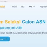 Screenshot of SSCASN website for CPNS registration.