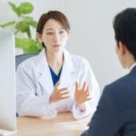 Doctor recommending a CT scan to a patient in Makassar