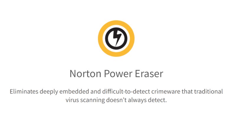 🥉 3. Norton Power Eraser — A Basic Version of a Top Antivirus