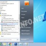 Opening HP Scan application from Windows menu for HP Deskjet 2135 printer