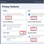 Disable Bitdefender privacy features