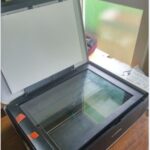 Lift the scanner unit cover on your Canon IP2770 printer