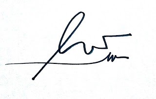 Scan of a signature captured using a smartphone.