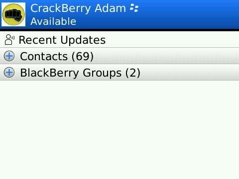 BlackBerry Messenger 5.0