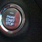 Car with keyless entry ignition system