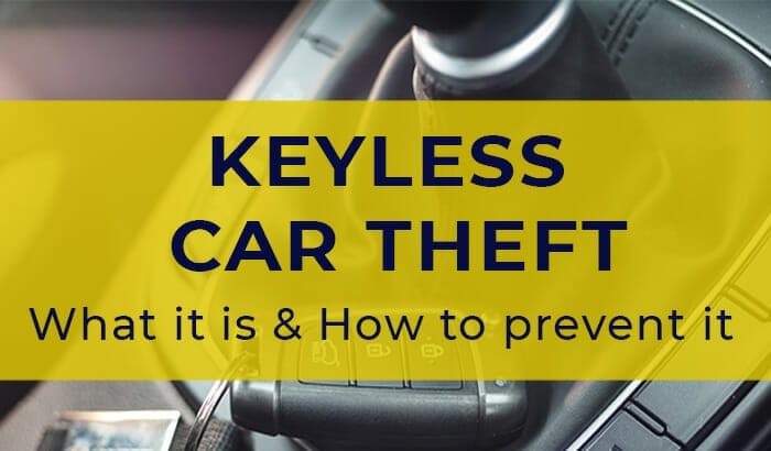 Thieves using relay devices to perform keyless car theft