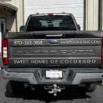 Sweet Homes Truck Back Vehicle Wrap, Vehicle Wrap, Partial Vehicle Wrap