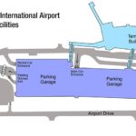 Map of Cell Phone Lot at Burlington International Airport